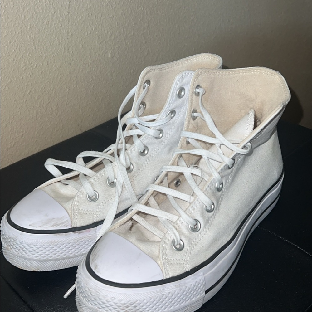Converse Women's White High-Top Sneakers
